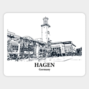 Hagen - Germany Magnet